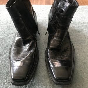 Kenneth Cole Eel skin boots